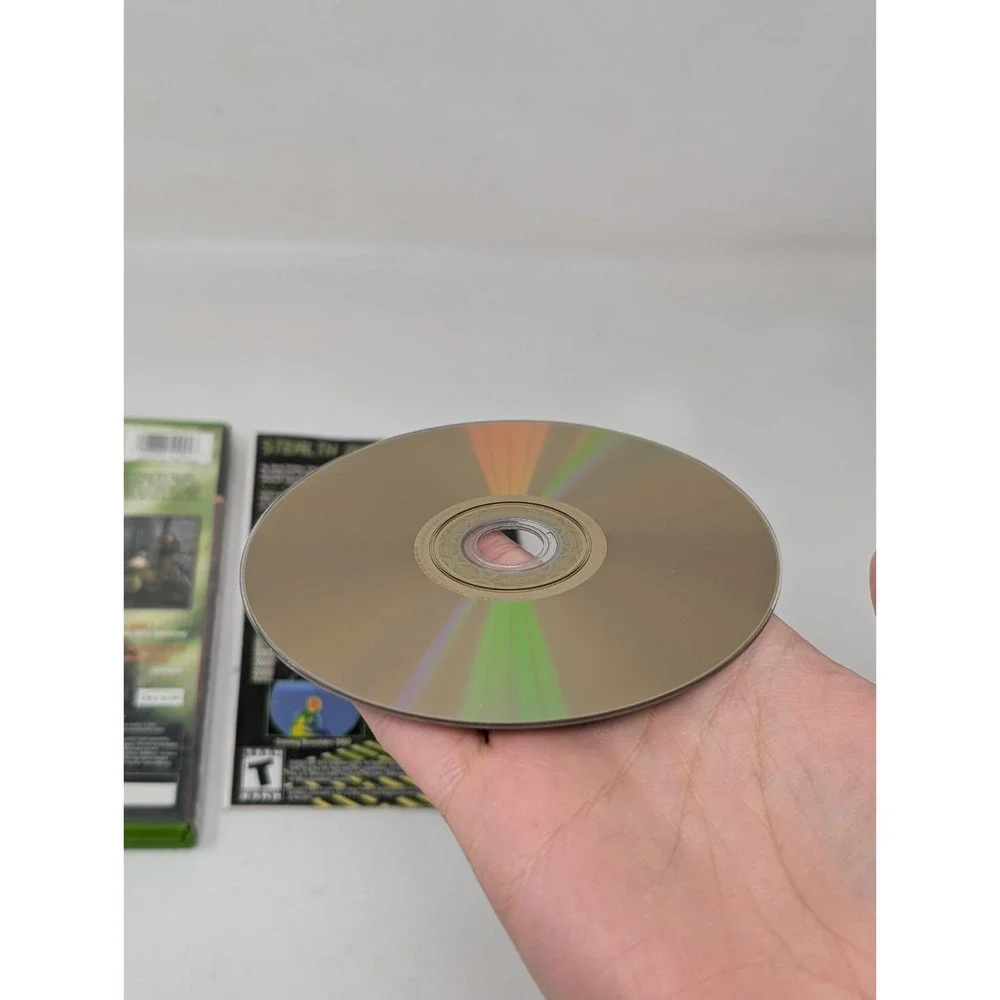 Tom‎ Clancy's Ghost Recon Original Microsoft Xbox 2002 CIB Complete Black Label